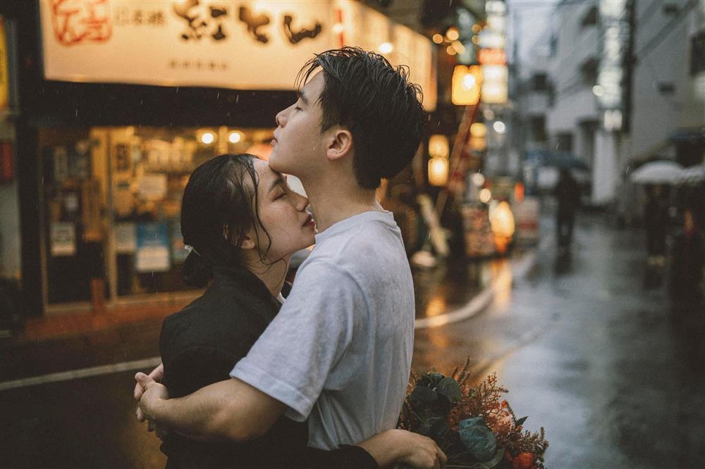 Cặp du học sinh Việt tại Tokyo chớp bộ ảnh cưới tuyệt đẹp dưới cơn mưa-8
