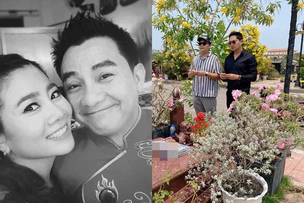Dàn nghệ sĩ viếng mộ cố nghệ sĩ Anh Vũ ngày giỗ thứ 3-10