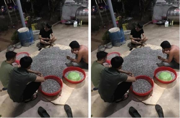 Màn thách đố kiên nhẫn: 4 thanh niên thi xem ai khêu nhiều ốc ruốc nhất-2