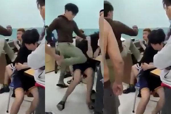 TP.HCM: Công an điều tra vụ bảo vệ dân phố đánh đạp dã man 2 học sinh-1