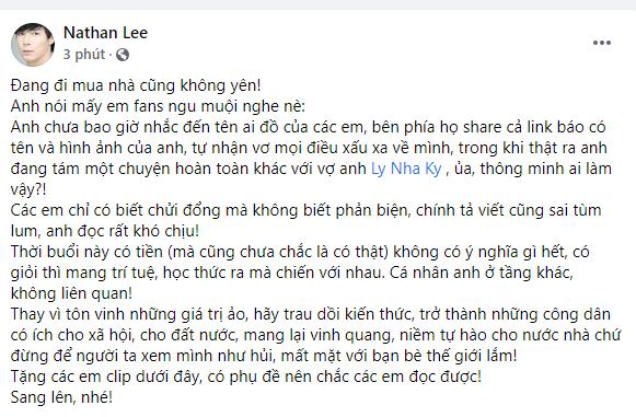 Nathan Lee phủ nhận đá đểu Ngọc Trinh, mỉa mai đồ nhận vơ-4