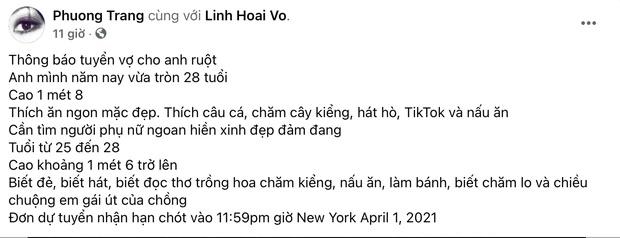Em gái ruột mở hội tuyển vợ cho danh hài Hoài Linh-2