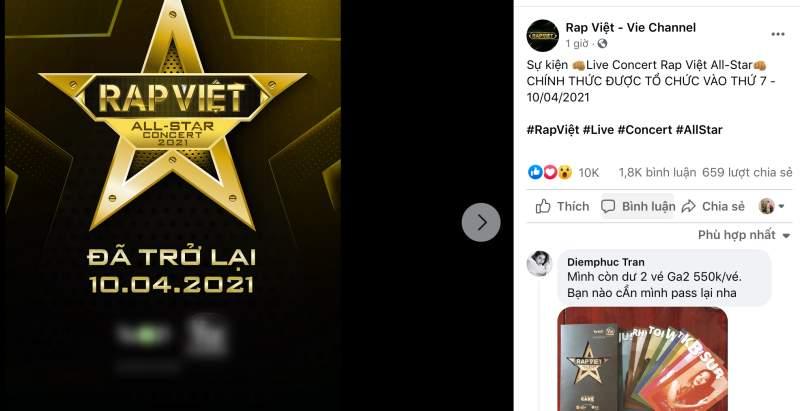Rap Việt All-Star Concert công bố lịch diễn, fan tranh nhau pass vé vì quá mệt mỏi-2