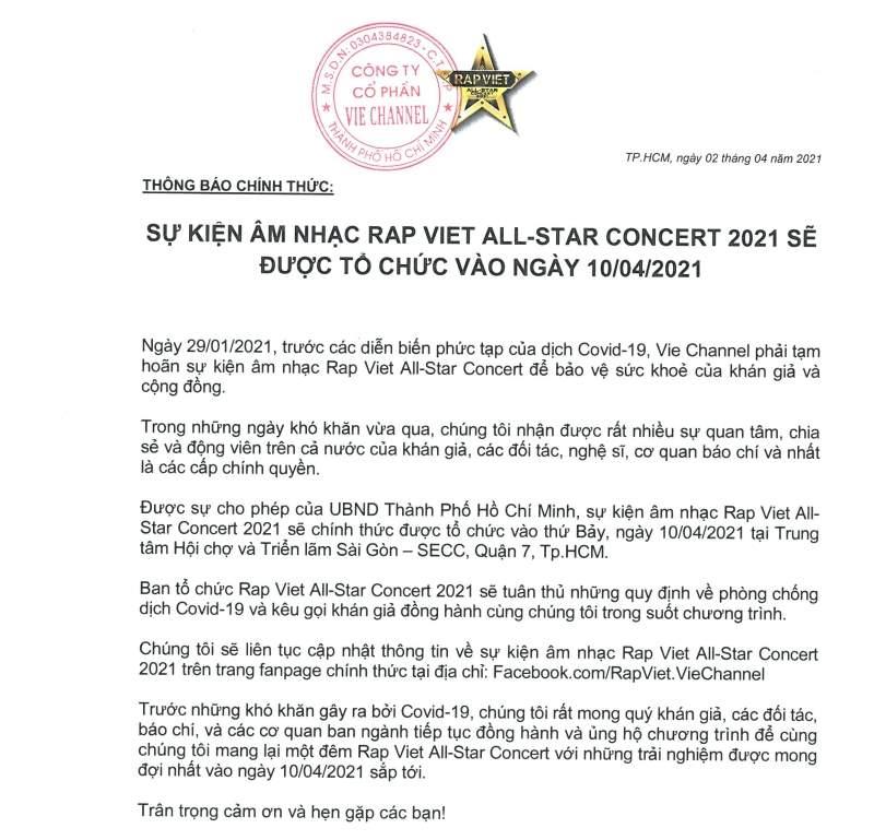 Rap Việt All-Star Concert công bố lịch diễn, fan tranh nhau pass vé vì quá mệt mỏi-3