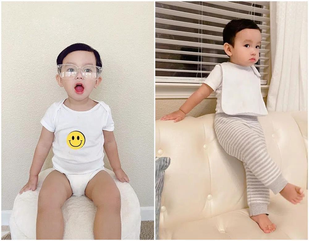 Con trai Phạm Hương được mẹ đầu tư như một fashionista nhí-3