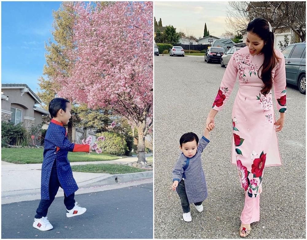 Con trai Phạm Hương được mẹ đầu tư như một fashionista nhí-11