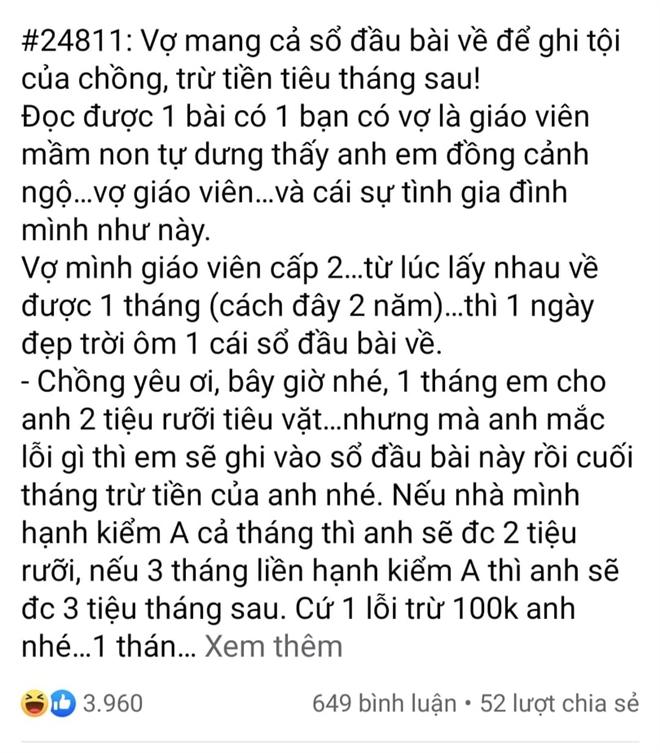 Ông chồng quên hôn vợ bị ghi sổ, phạt tiền khiến dân mạng cười lăn-1