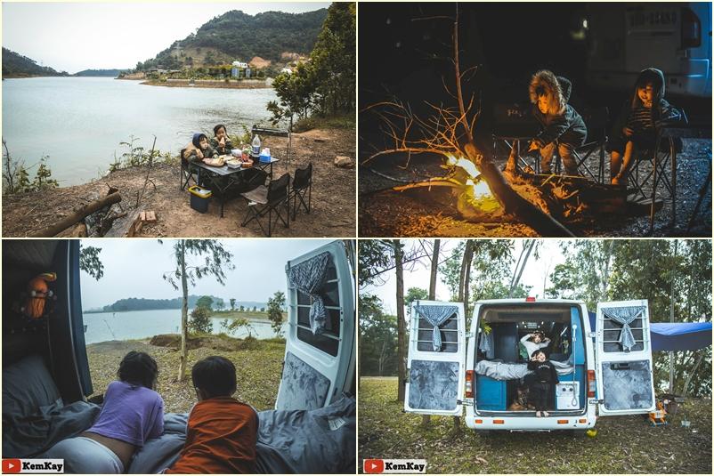 Cặp đôi 15 ngày độ xe ô tô cũ thành ngôi nhà di động đưa con đi khắp thế gian-6