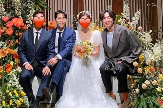 Song Joong Ki và Lee Kwang Soo dự đám cưới bạn thân