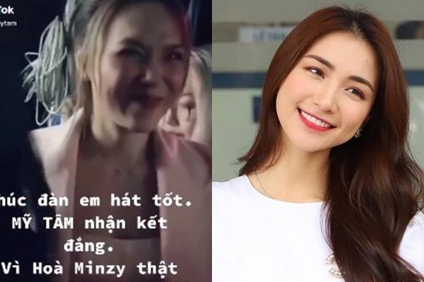 Mỹ Tâm chúc hát tốt, Hòa Minzy thật thà: ‘Tụi em hát nhép’