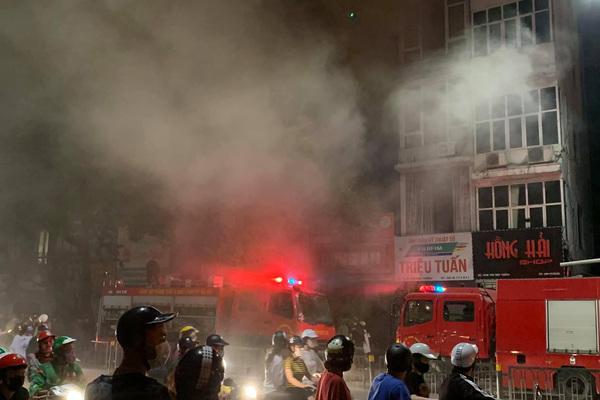 Hiện trường vụ cháy nhà khiến 4 người thiệt mạng ở Hà Nội-1