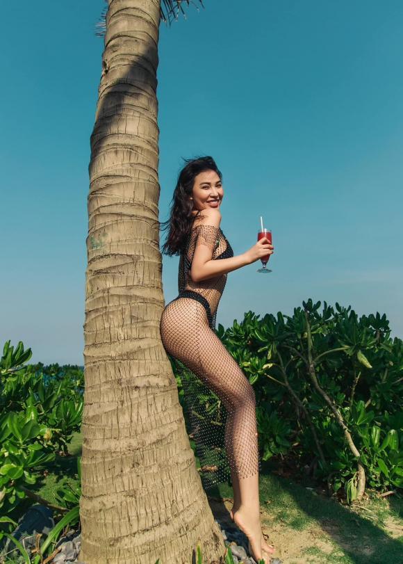 Quỳnh Thư diện bikini bốc lửa hậu tuyên bố nghỉ chơi với Vũ Khắc Tiệp-3