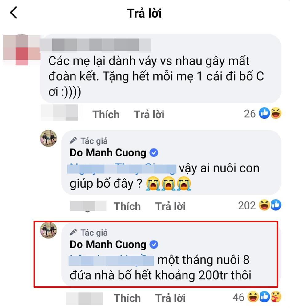 Đỗ Mạnh Cường nuôi 8 con hết bao nhiêu tiền/tháng?-2