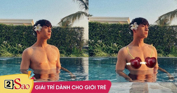 Ngô Kiến Huy bị chế ảnh khó đỡ khi khoe body