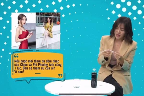 Cùng lúc được mời dự đêm nhạc Chi Pu và Phí Phương Anh, Văn Mai Hương chọn ai?