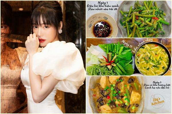 Cách làm bún chả giò chay thanh đạm hấp dẫn như Elly Trần-5