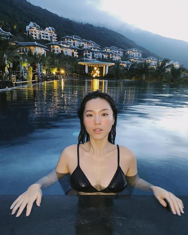 Blogger Hà Trúc khoe body nóng rực bên bạn trai cơ trưởng-2