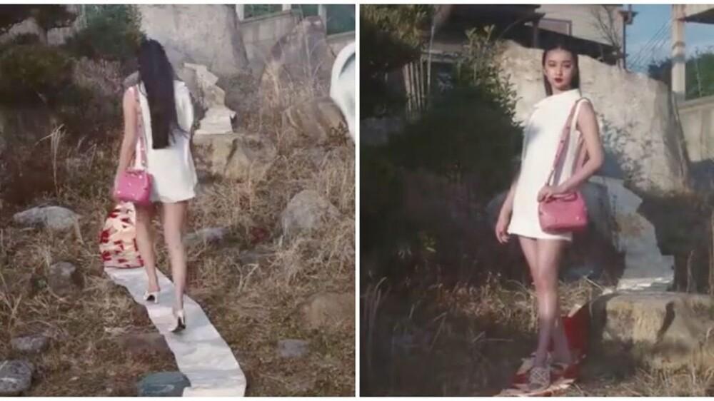 Nàng thơ Chanel Nhật Bản bị chỉ trích dữ dội khi dẫm chân lên áo Kimono-1