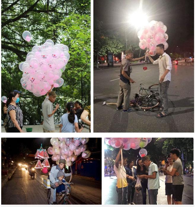 Ông chú bán bóng bay nổi tiếng nhất phố cổ qua đời, dân mạng hụt hẫng-2