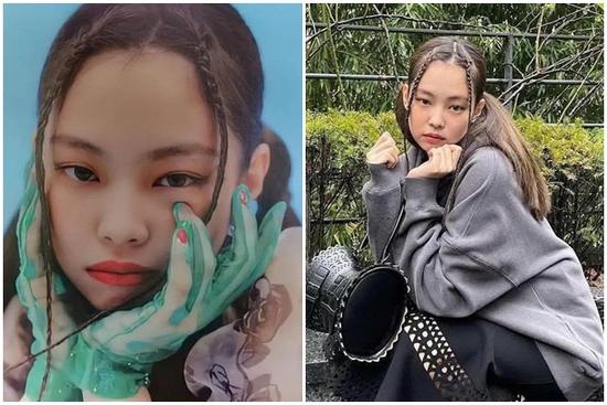 Kiểu tóc thập niên 90 giống Jennie (BLACKPINK) cực dễ làm