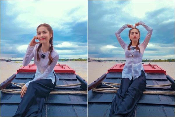 Huyền Baby khiến các cháu 2k phải chào thua nhờ tóc mới-3