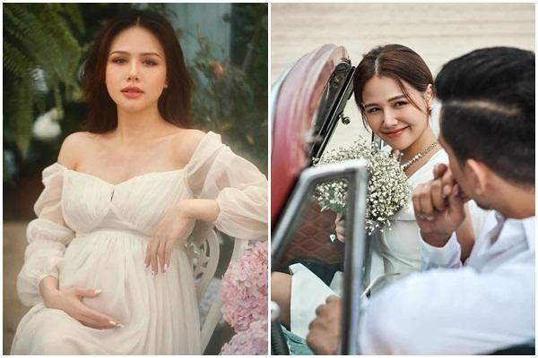 Học phu nhân Phanh Lee chiêu make-up sương sương trong tháng thai kỳ-9