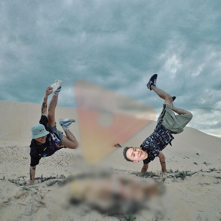 Binz mặc đồ đôi giống hệt Decao: Châu Bùi đang ở đâu?-5