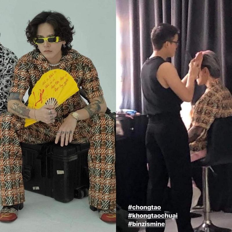 Binz mặc đồ đôi giống hệt Decao: Châu Bùi đang ở đâu?-4