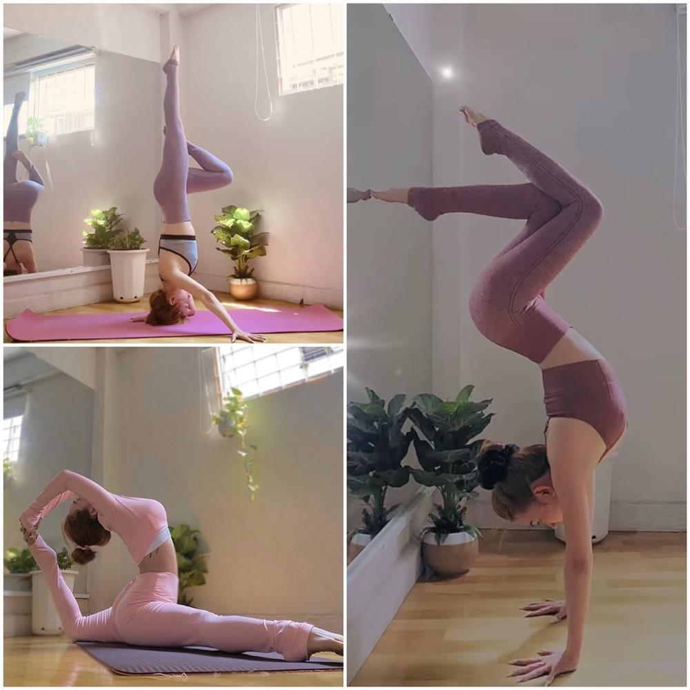 Bảo Anh - Chi Pu - Hà Hồ tập yoga mọi lúc mọi nơi để giữ body đẹp như tạc-13