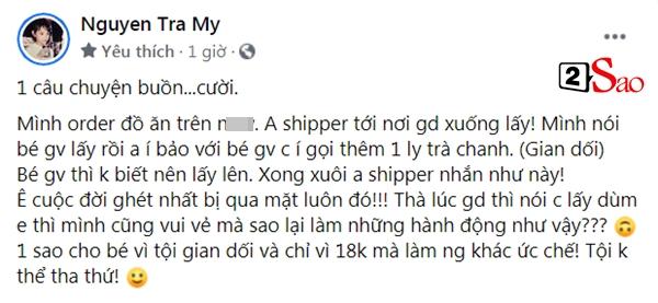 Trà My Idol vạch mặt shipper gian dối, công khai số điện thoại-2