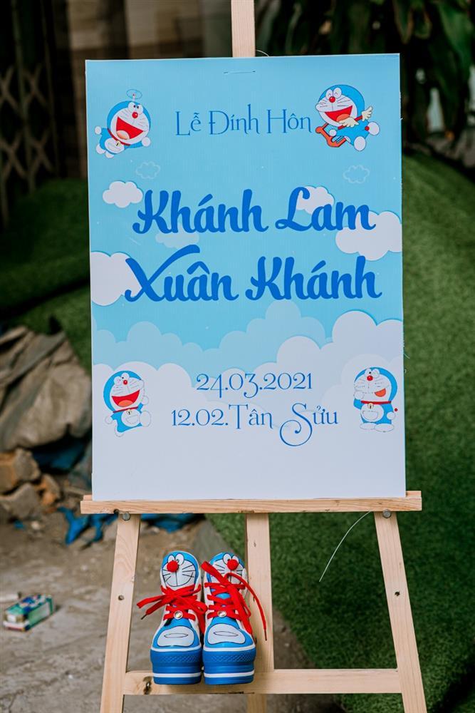 U mê Doraemon, cô dâu 9x được mẹ chồng tặng nguyên bộ trang sức hình mèo máy-1