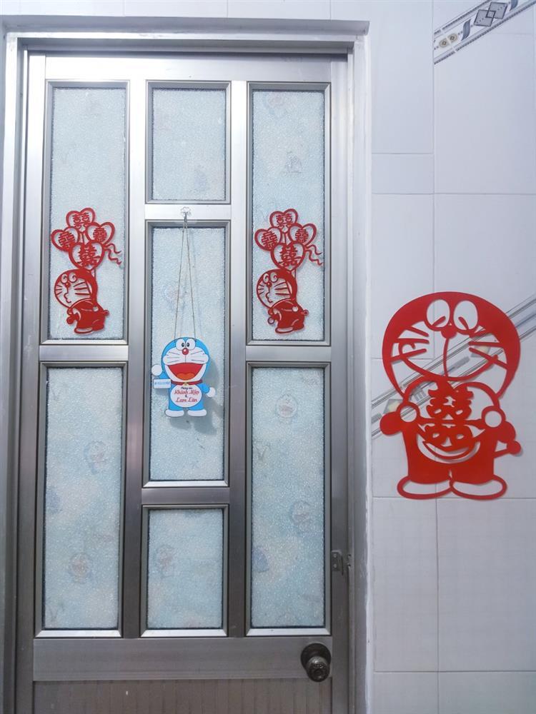 U mê Doraemon, cô dâu 9x được mẹ chồng tặng nguyên bộ trang sức hình mèo máy-4