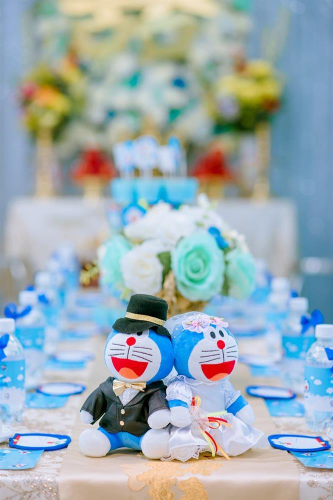 U mê Doraemon, cô dâu 9x được mẹ chồng tặng nguyên bộ trang sức hình mèo máy-9