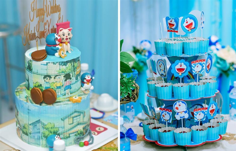 U mê Doraemon, cô dâu 9x được mẹ chồng tặng nguyên bộ trang sức hình mèo máy-11