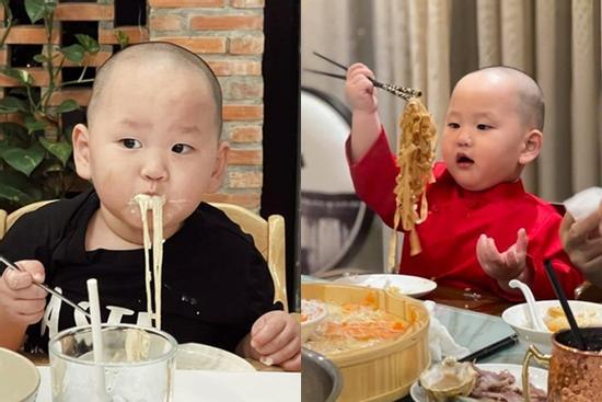 Loạt ảnh 'nạp năng lượng' cực yêu của con trai Trà My Idol