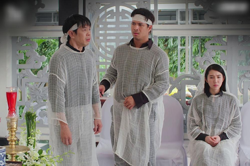 Cây Táo Nở Hoa tập 2: Đám tang bố, Nhã Phương kéo bạn đến làm lố-14