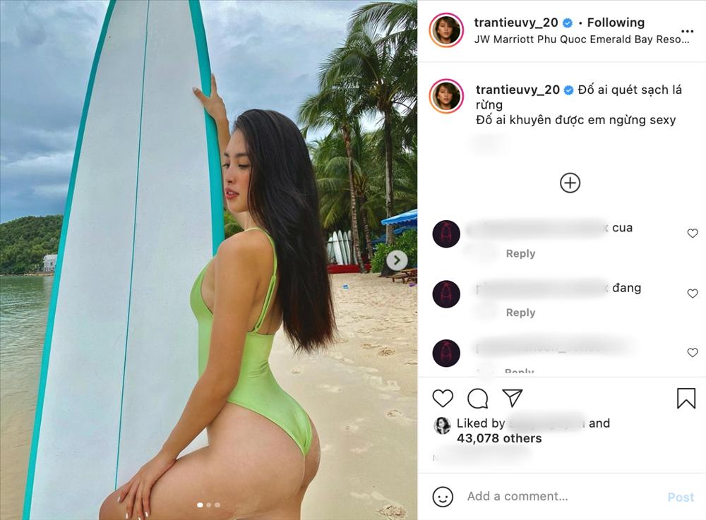 Hoa hậu Tiểu Vy đố ai khuyên được em ngừng sexy?-7