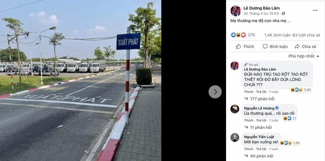 Lê Dương Bảo Lâm lái ô tô trước khi có bằng?-1