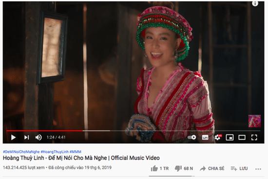 Nữ ca sĩ duy nhất làng nhạc Việt sở hữu MV 1 triệu like