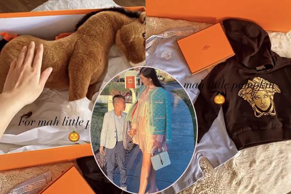 Chị cả giới rich kid Việt dưỡng thai sang chảnh, sơn hào hải vị, đập hộp mỏi tay-8