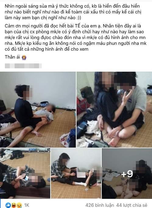 Nữ sinh Hà Nội bóc phốt chị cùng phòng ở bẩn, dẫn trai về diễn đủ trò-1