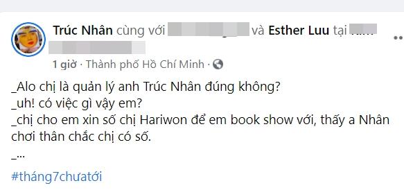 Trúc Nhân gặp sự cố khó đỡ chỉ vì chơi thân Hari Won-2