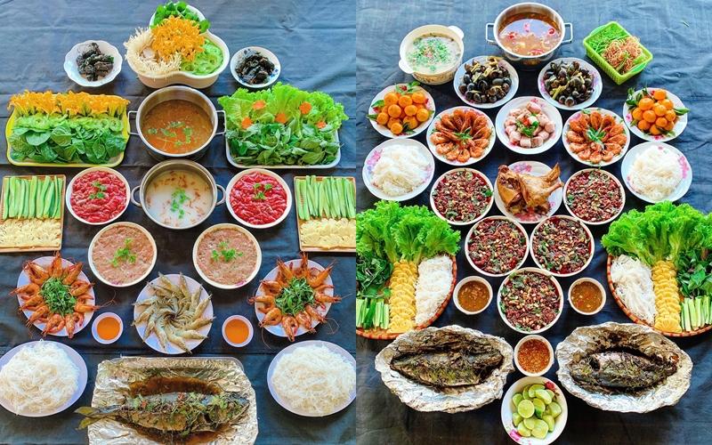 9X làm ca đêm vẫn đi chợ sớm chuẩn bị mâm cơm cuối tuần như tiệc-3