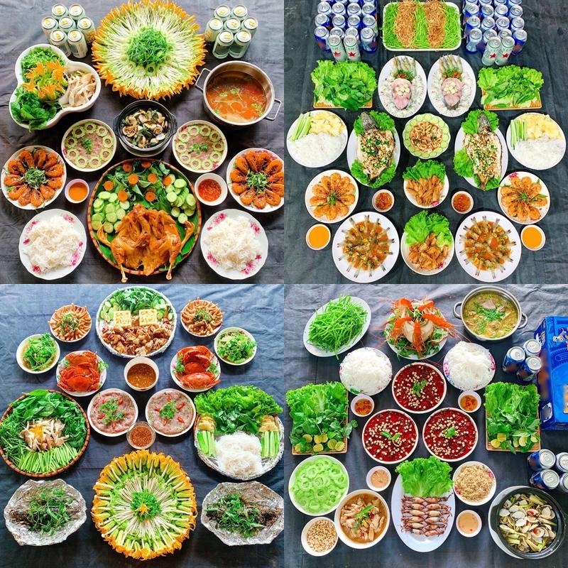 9X làm ca đêm vẫn đi chợ sớm chuẩn bị mâm cơm cuối tuần như tiệc-5