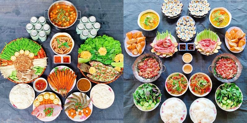 9X làm ca đêm vẫn đi chợ sớm chuẩn bị mâm cơm cuối tuần như tiệc-7