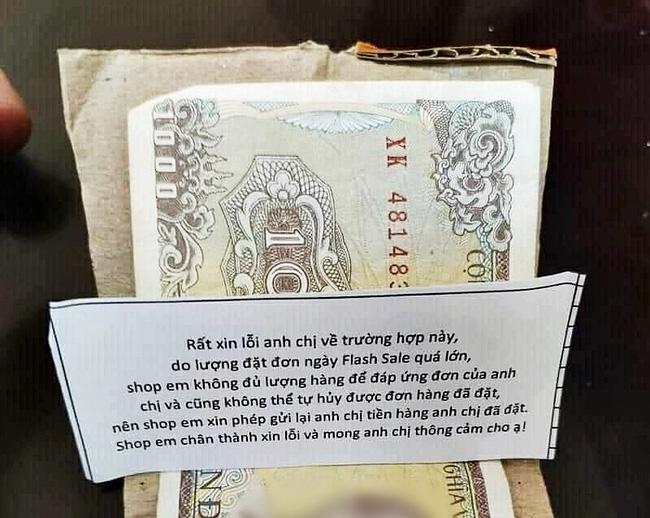 Lại một pha hí hửng săn sale 1k, thanh niên nhận hàng uất hận không nói thành lời-8