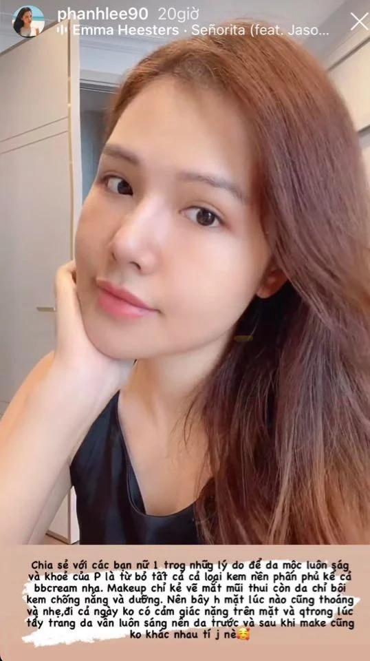 Học phu nhân Phanh Lee chiêu make-up sương sương trong tháng thai kỳ-7