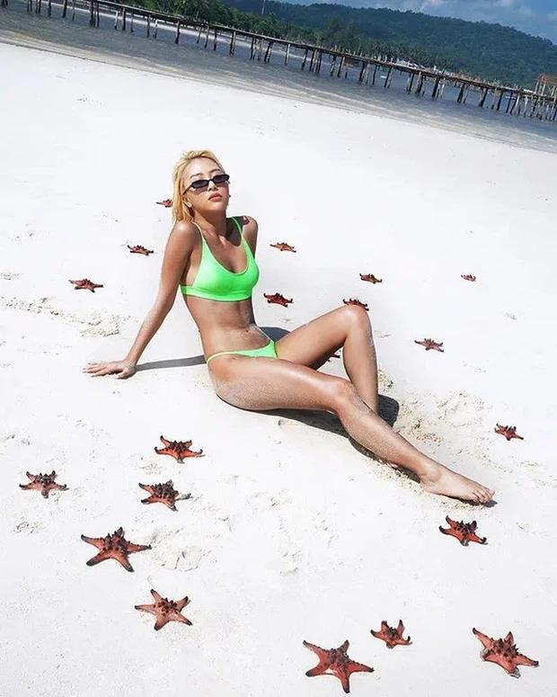 Quỳnh Anh Shyn - An Vy (FAPTV) bị đào lại loạt ảnh bikini với sao biển-4