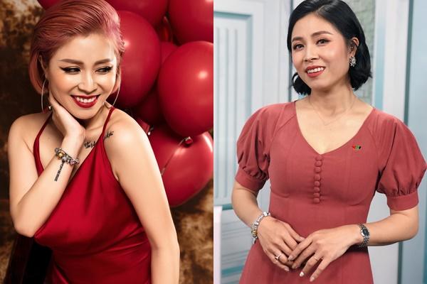 MC Hoàng Linh livestream show mặt mộc, khác xa khi tô vẽ son phấn-7