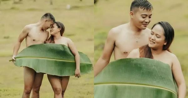 Ảnh cưới chú rể tụt quần cho cô dâu túm vào chỗ hiểm-6